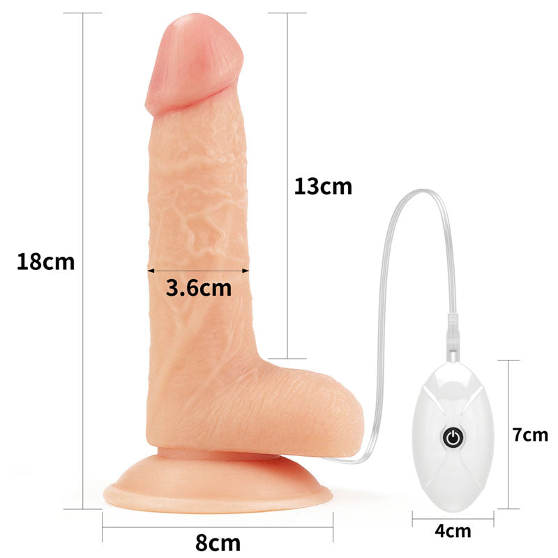 Ingen Vibrating Easy Strap-On Set – 17.8 cm Vibrating Strap-On