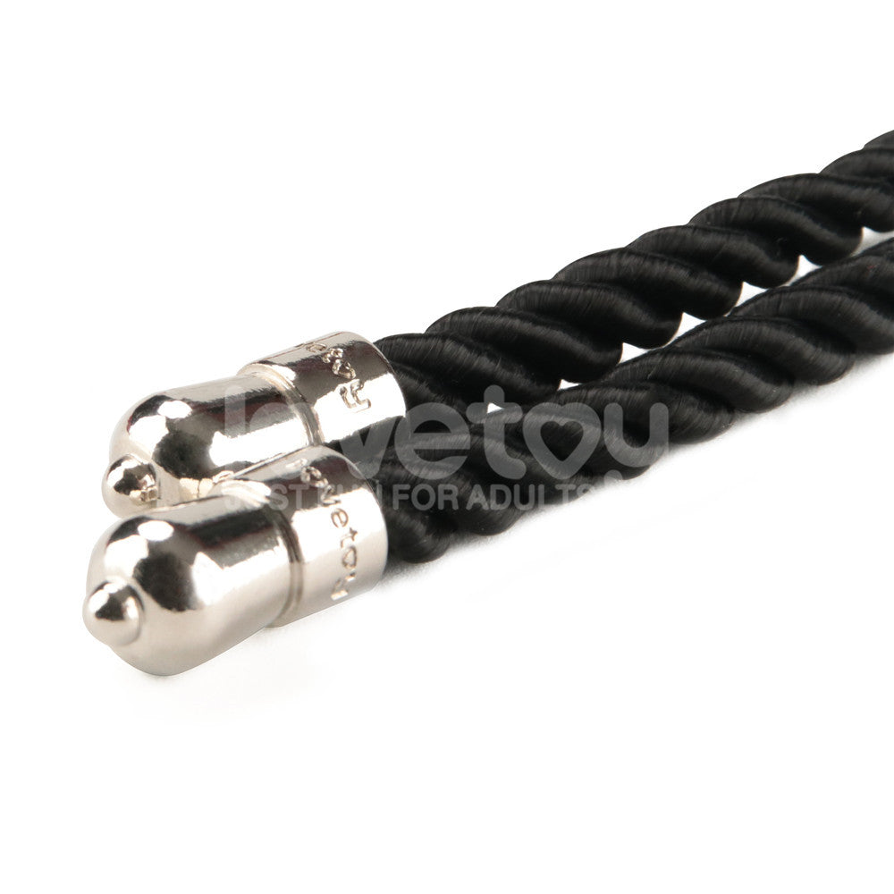 Rebellion Reign Ebony Silky Bondage Rope – 10 Meter Rope