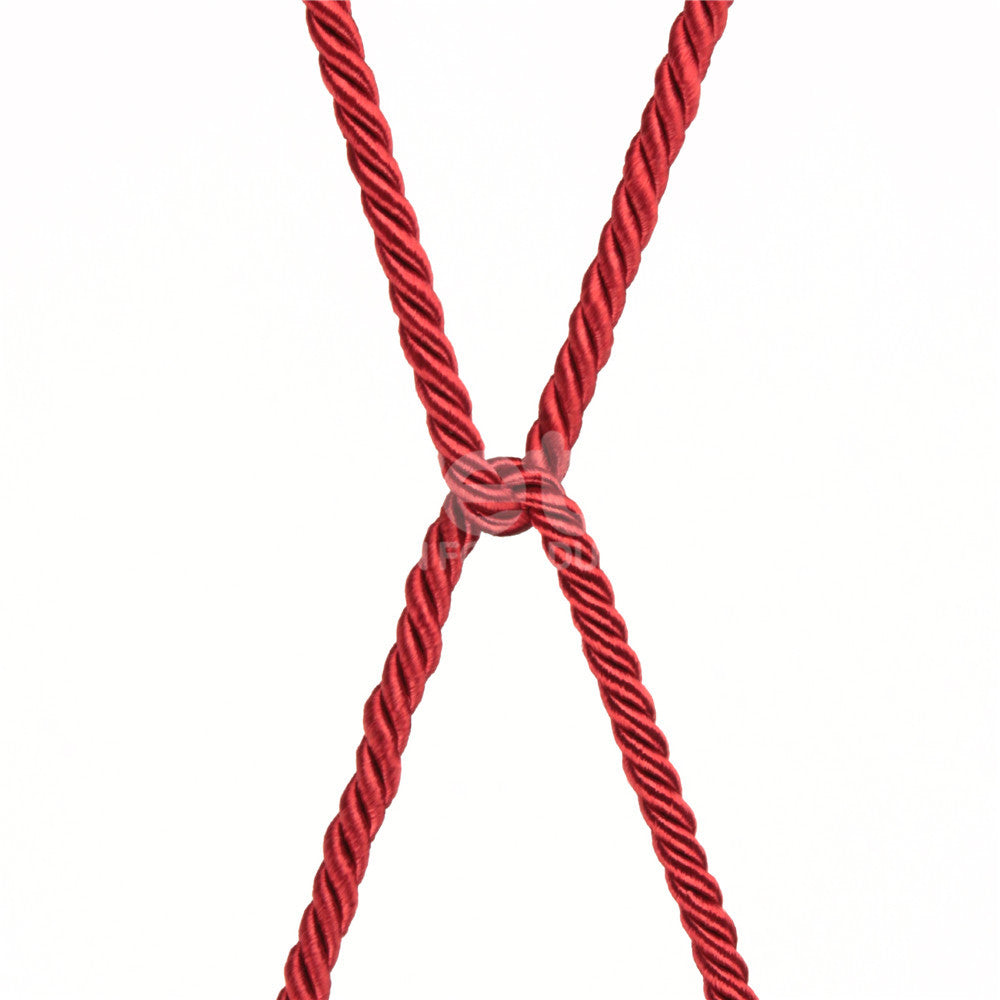 Rebellion Reign Ebony Silky Bondage Rope 10 Meter