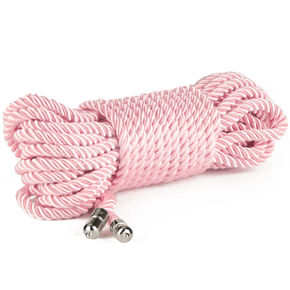 Rebellion Reign Ebony Silky Bondage Rope 10 Meter – Luxury Bondage Rope