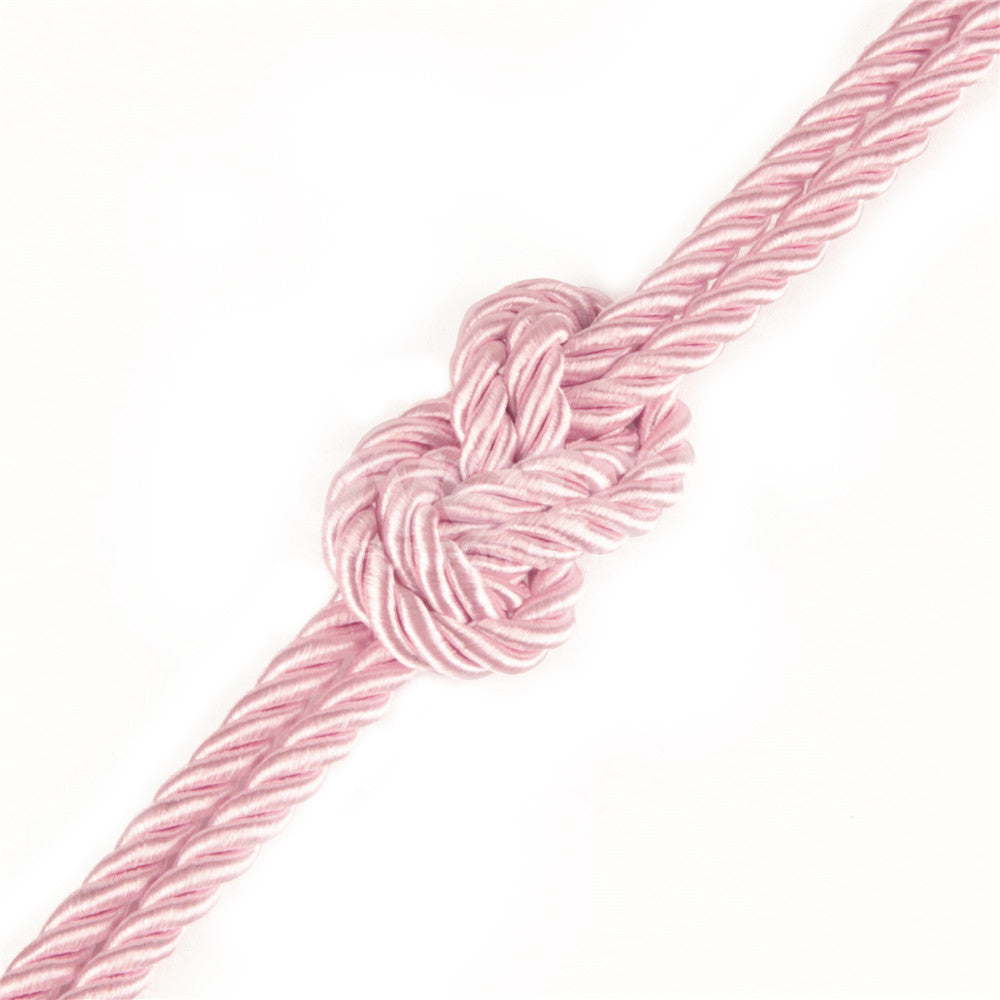 Rebellion Reign Ebony Silky Bondage Rope 10 Meter – Luxury Bondage Rope