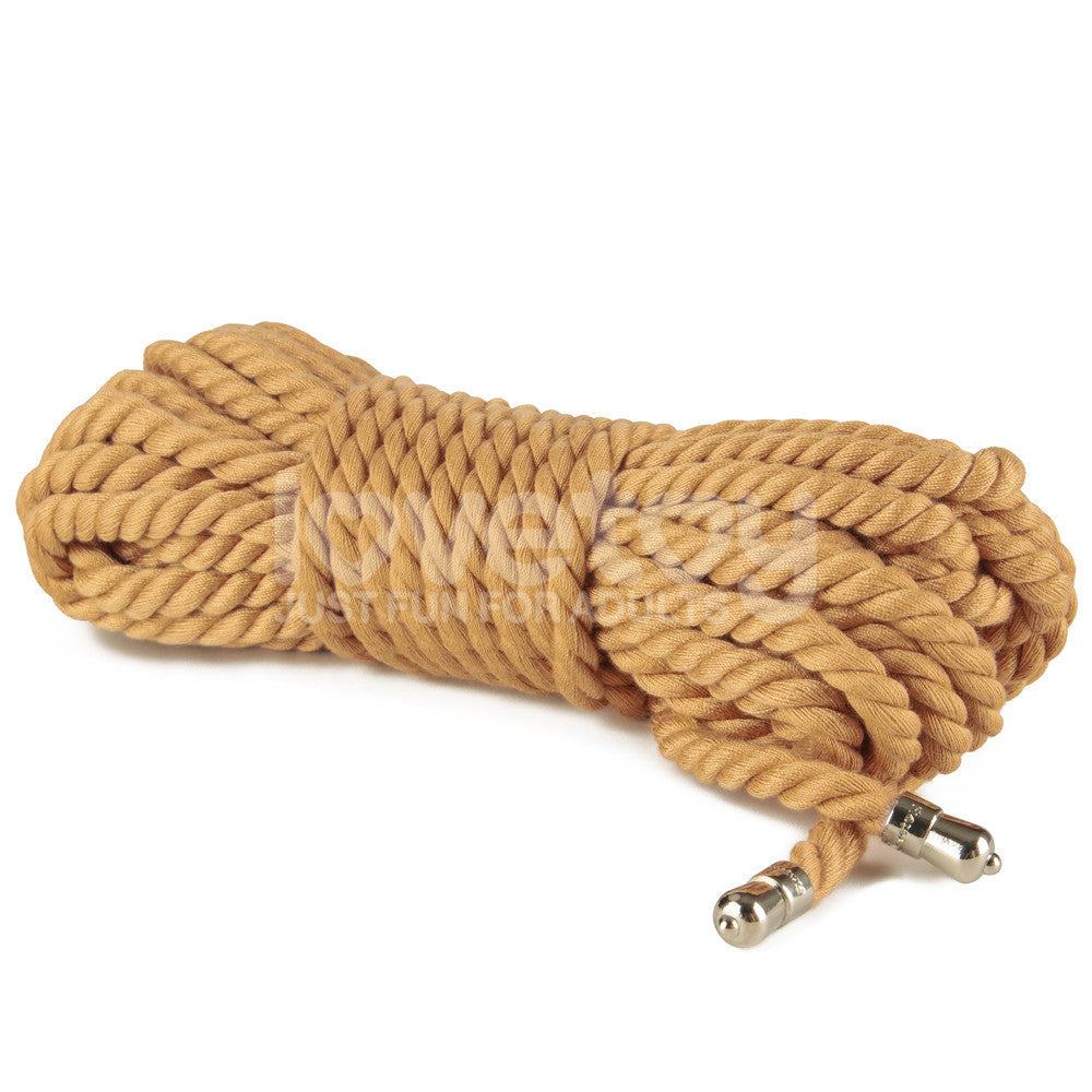 Rebellion Reign Natural Knot Bondage Rope 10 Meter Durable Cotton-Soft Rope