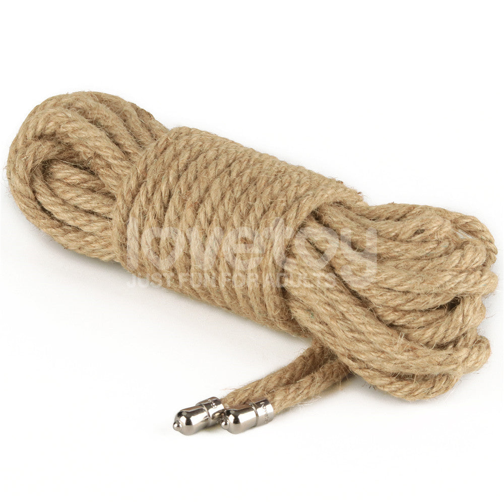 Rebellion Reign Rustic Hemp Bondage Rope 10 Meter – Traditional Bondage Rope