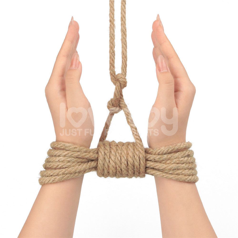 Rebellion Reign Rustic Hemp Bondage Rope 10 Meter – Traditional Bondage Rope
