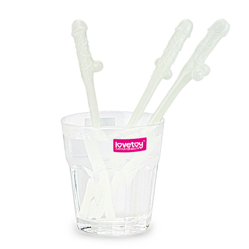 Willy Straws Glow in the Dark 9 Pack – Glow in the Dark Straws