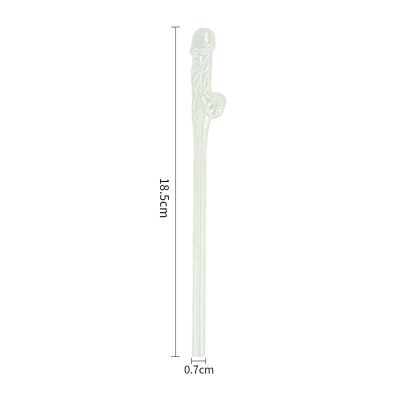 Willy Straws Glow in the Dark 9 Pack – Glow in the Dark Straws