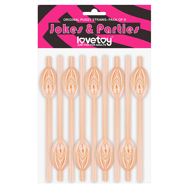 Pussy Straws 9 Pack – Flexible Straw Set
