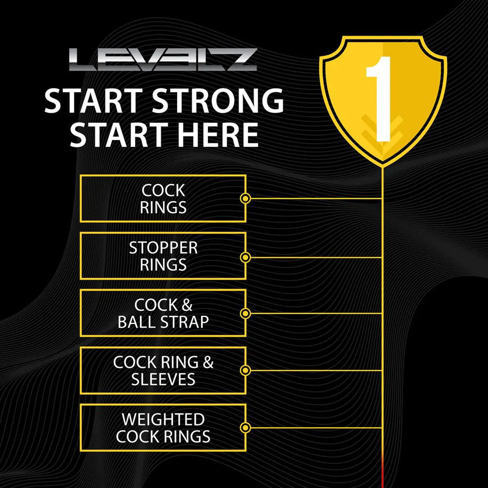 Levelz Liquid Silicone Ball Strap – Body-Safe Non-Vibrating Ball Strap