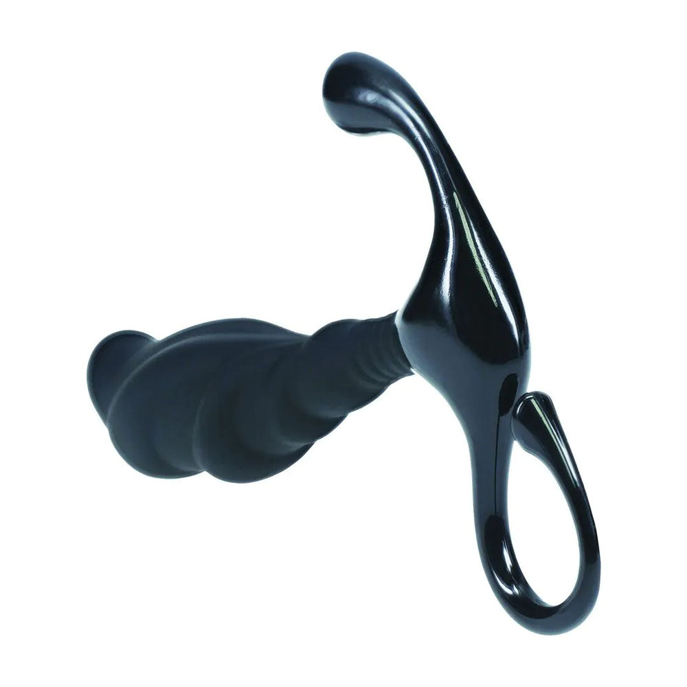 Levelz Rippled with Hard Loop (Large) – Silicone Large Prostate Massager