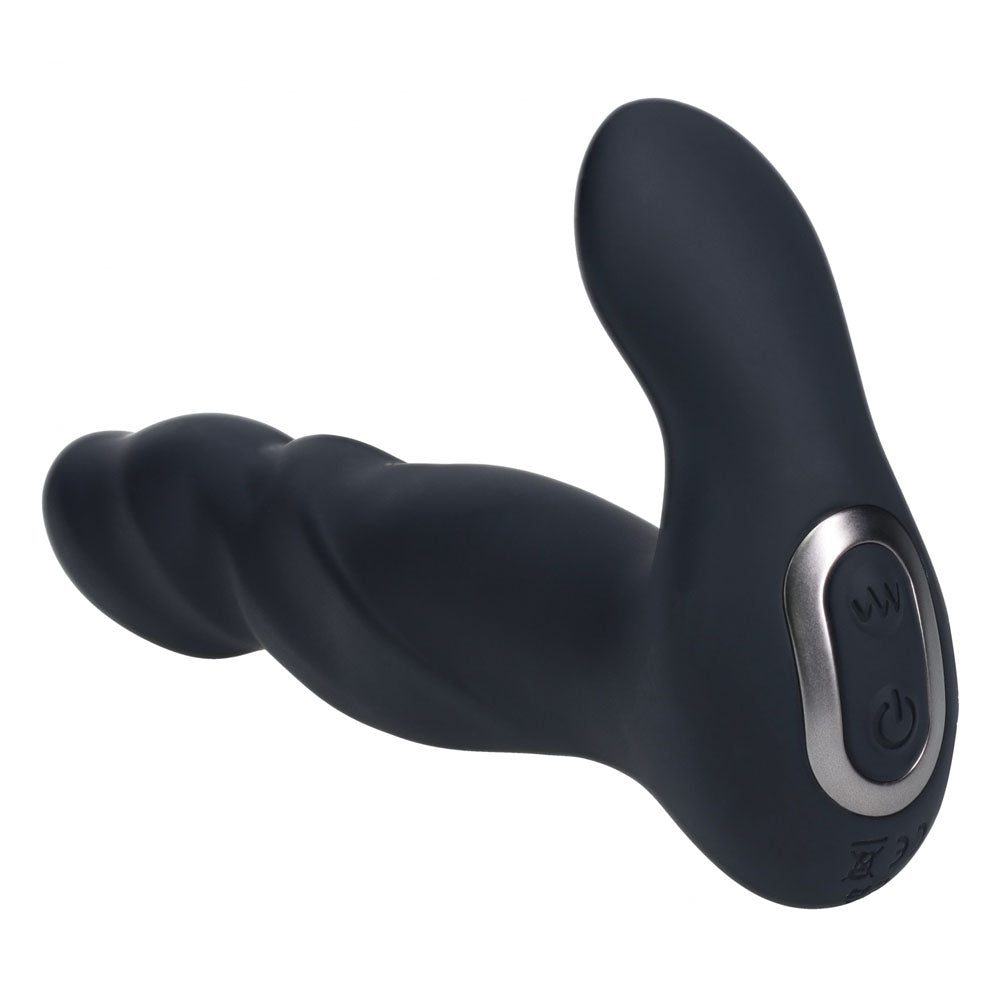 LEVELZ Vibrating and Thrusting Silicone Prostate Massager – USB Rechargeable