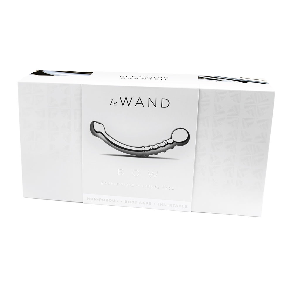 Le Wand Bow Stainless Steel Dildo – Sleek Curved Stainless Steel Dildo