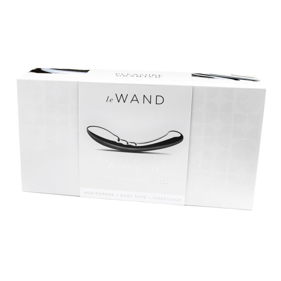 Le Wand Arch Stainless Steel Double-Ended G-Spot Stimulator Crescent Shape