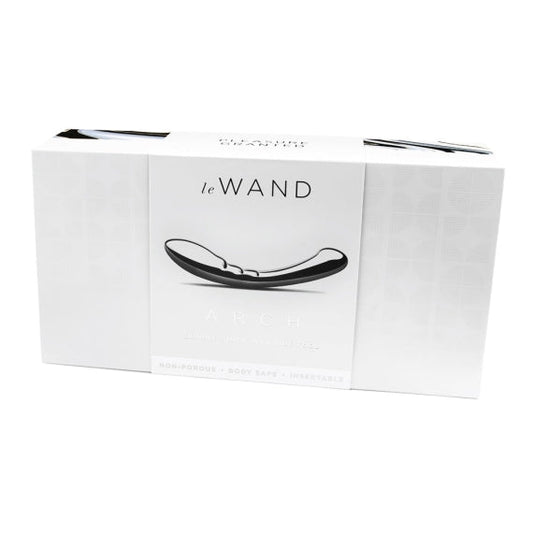 Le Wand Arch Stainless Steel Double-Ended G-Spot Stimulator Crescent Shape > Sex Toys For Ladies > G-Spot Vibrators