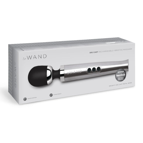 Le Wand Die Cast Rechargeable Massager – Powerful Wand Vibrator