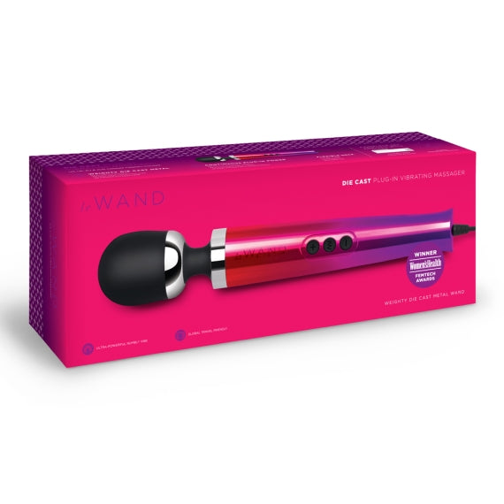 Le Wand Die Cast Plug-In – Powerful Corded Wand Massager