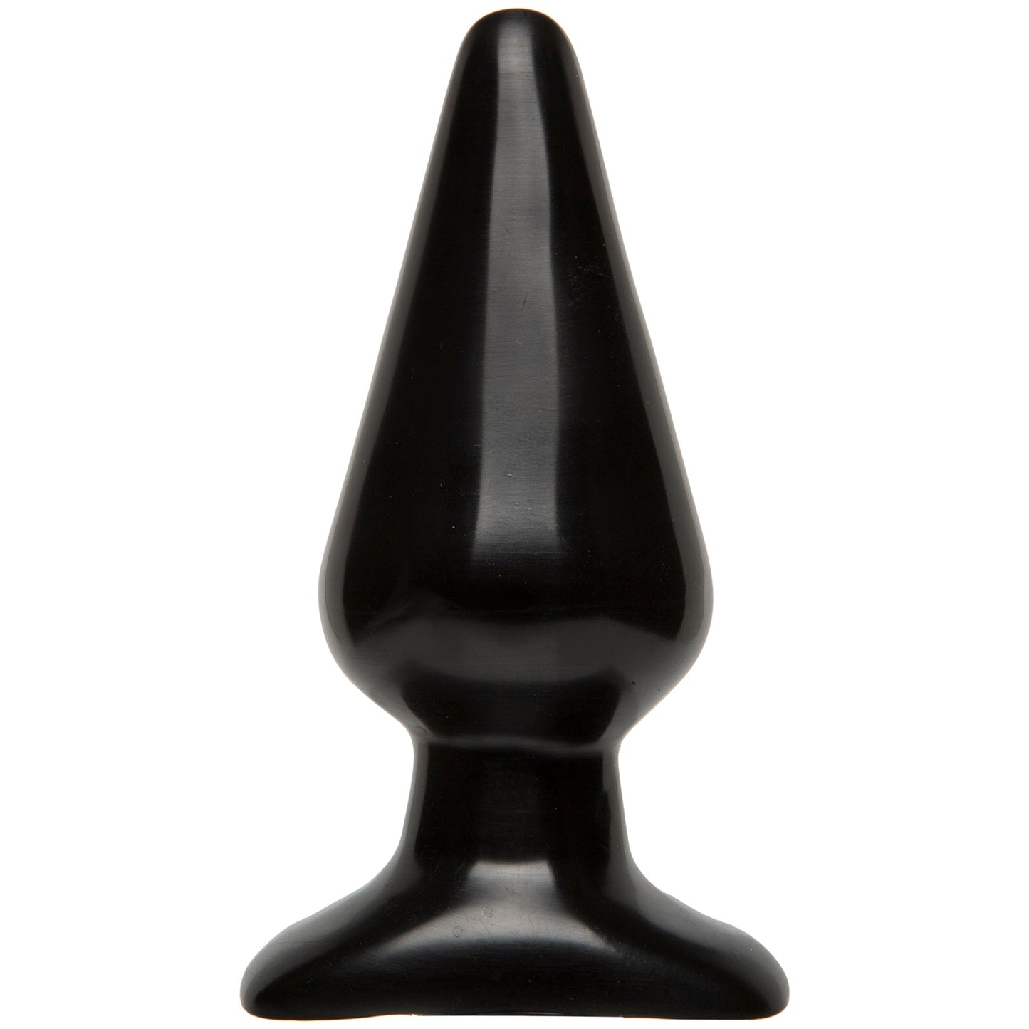 Large Black 6 Inch Butt Plug