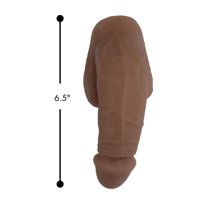 Large Bulge Soft Packer Dildo 6 Inches Medium Skin Tone