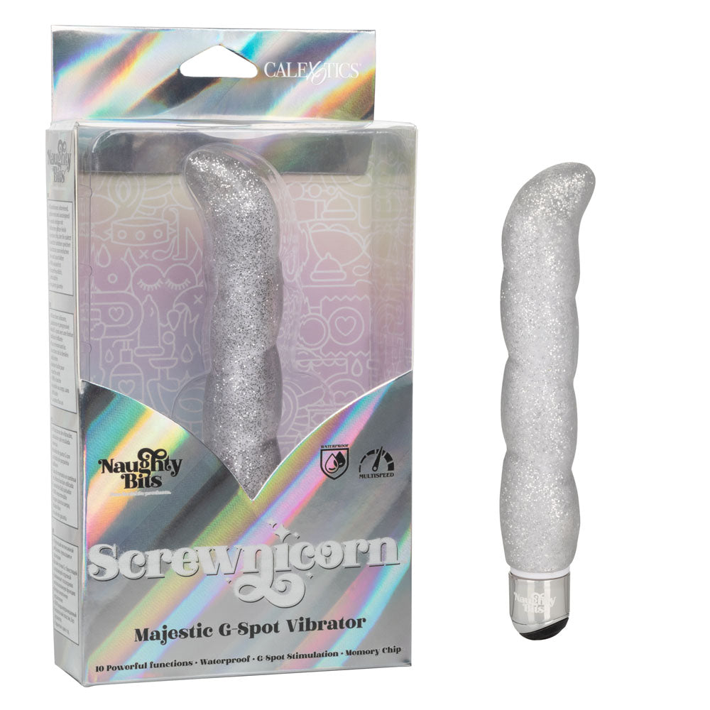 Naughty Bits Screwnicorn Majestic GSpot Vibrator