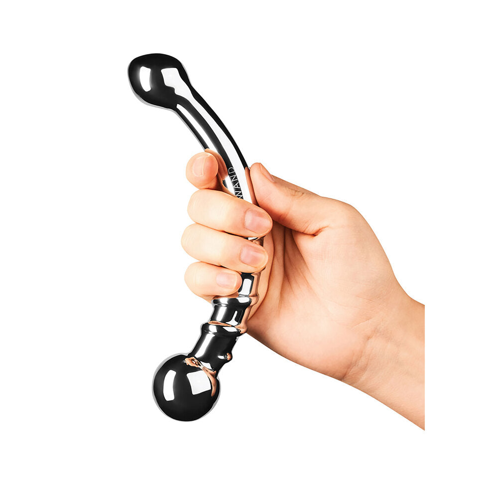 Le Wand Bow Stainless Steel Dildo – Sleek Curved Stainless Steel Dildo