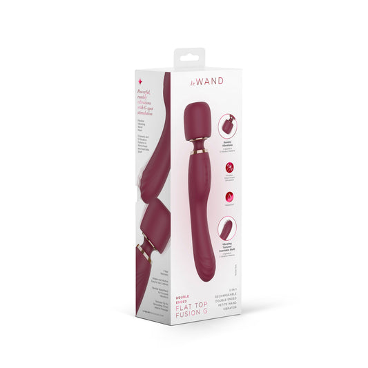 Le Wand Flat Top Fusion G Vibrator for Intimate Pleasure > Vibrators > Ladies > Rabbit
