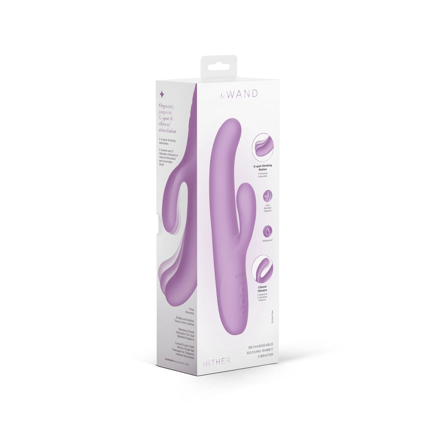 Le Wand Hither Vibrator for Intense Sensations