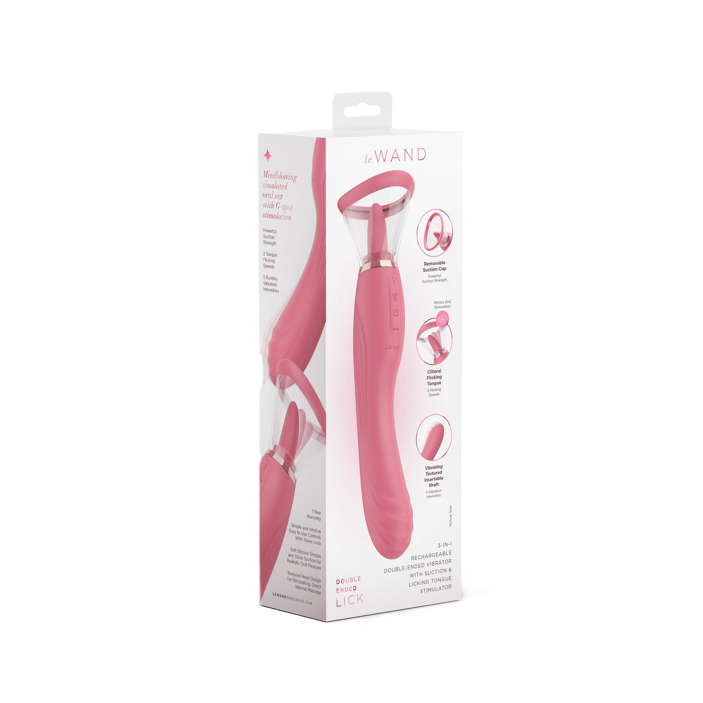Le Wand Lick Oral Stimulator Vibrator