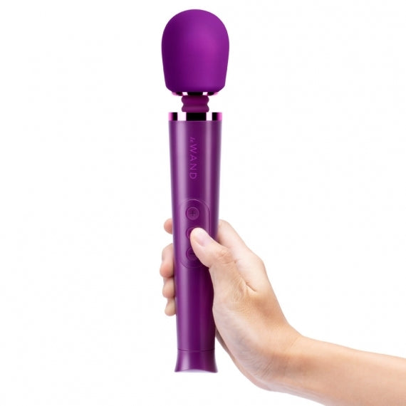Le Wand Petite (Dark Cherry) – Rechargeable Vibrating Massager