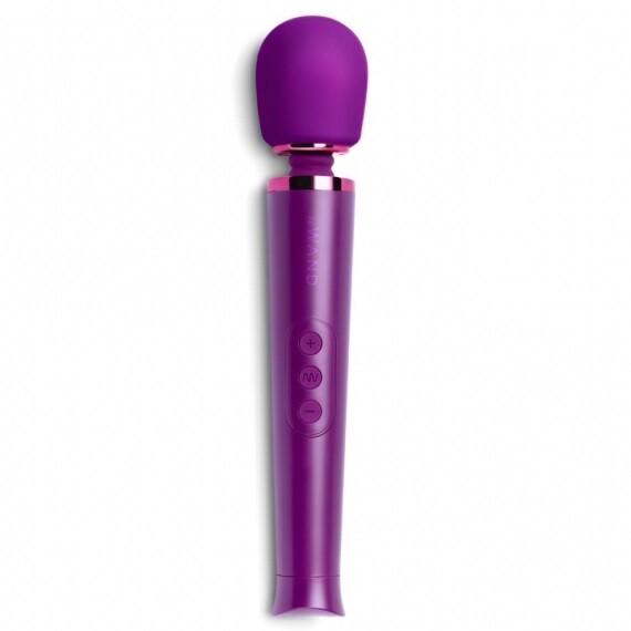 Le Wand Petite (Dark Cherry) – Rechargeable Vibrating Massager