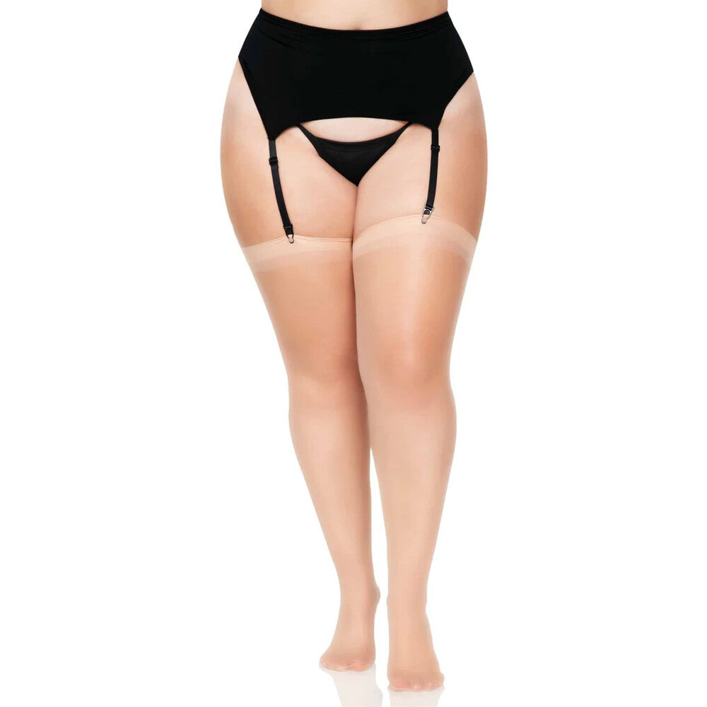 Leg Avenue Plus Size Sheer Stockings (Nude) – Sheer Stockings