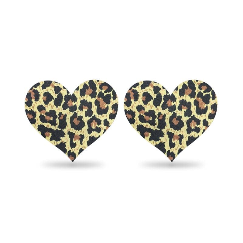 Leopard Sexy Nipple Pasties Twin Pack for Daring Outfit Accessories