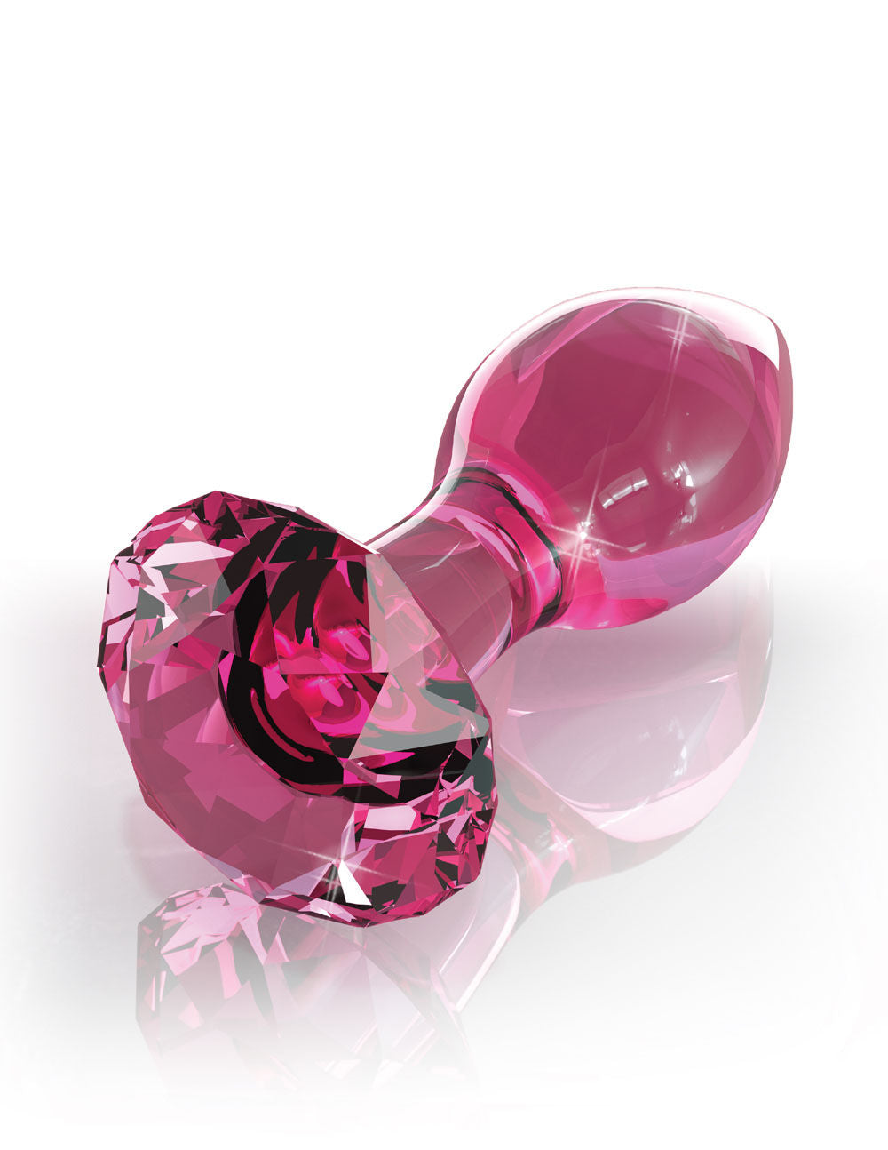 Icicles Hand Blown Glass Massager Elegant Body Safe Toy