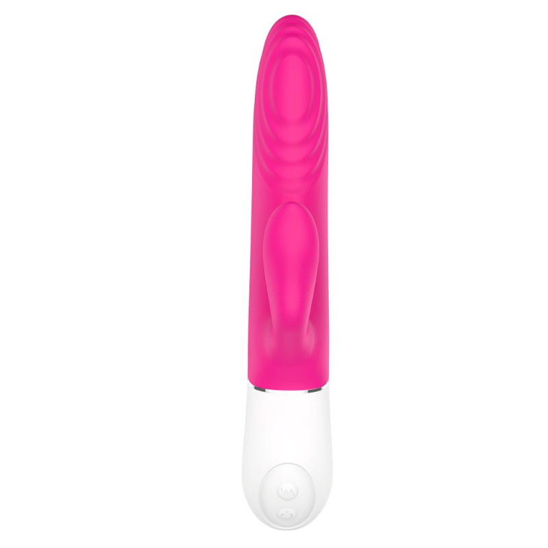 Lighter Thrusting Rabbit Vibrator Pink with 9 Speeds