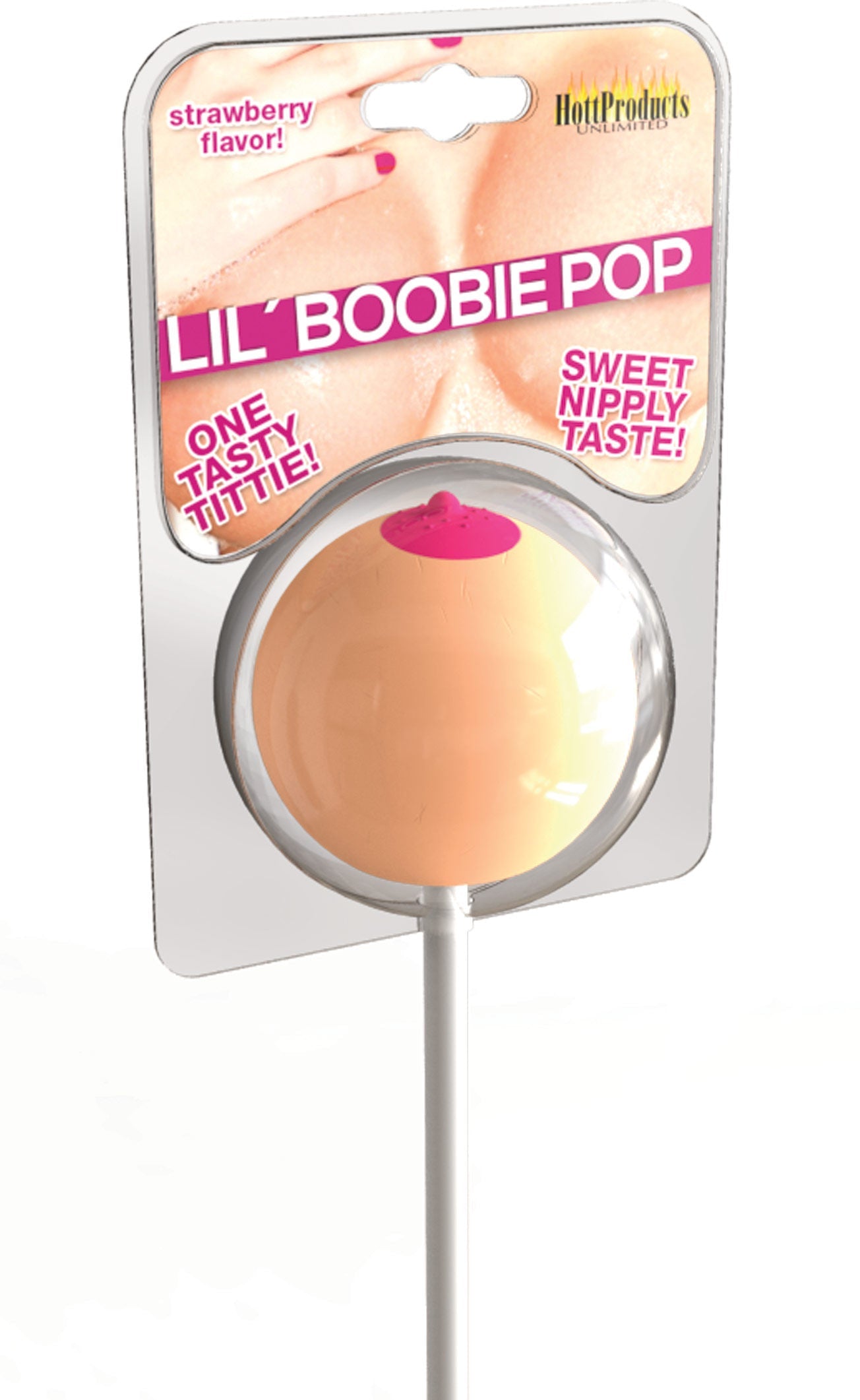 Lil Boobie Pop Strawberry Flavored Edible Adult Candy Treat
