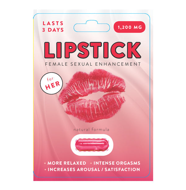Lipstick Female Libido Enhancement Pills for Energy and Desire