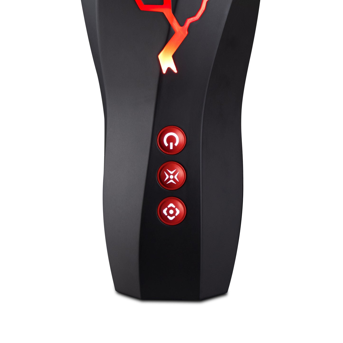 M for Men Storm (White) – Ribbed Masturbator Cup Vibrator with 7 Vibration Functions and Suction