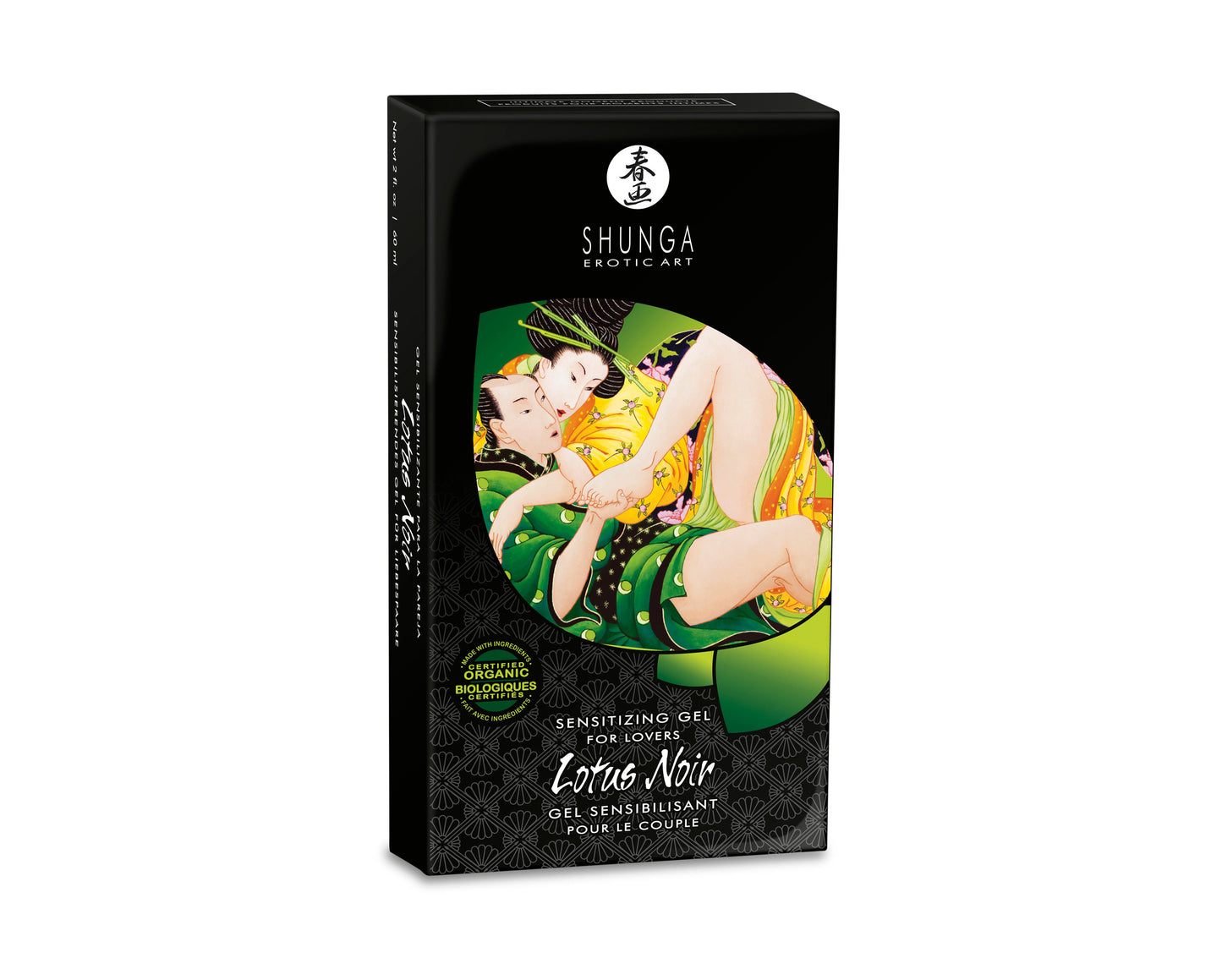 Lotus Noir Sensitizing Gel for Lovers Organic 60ml Enhancer