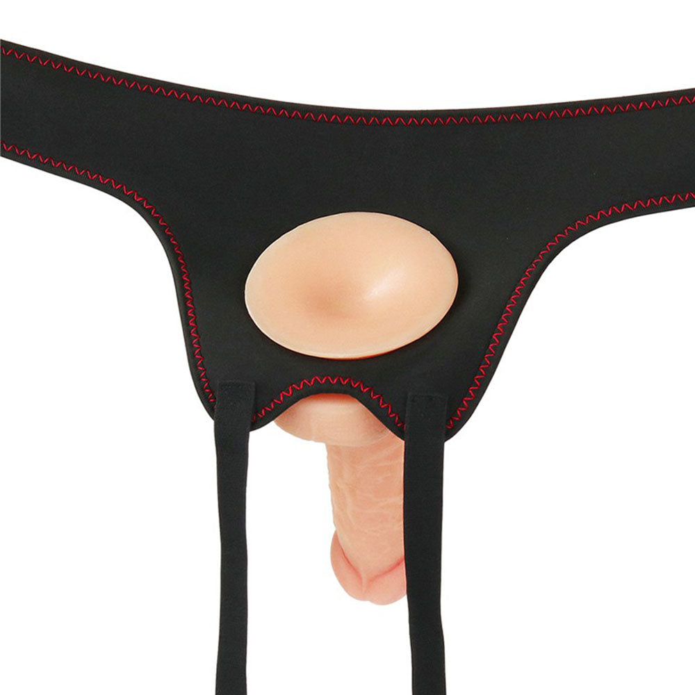 Easy Strap-on Set 7" (Flesh)