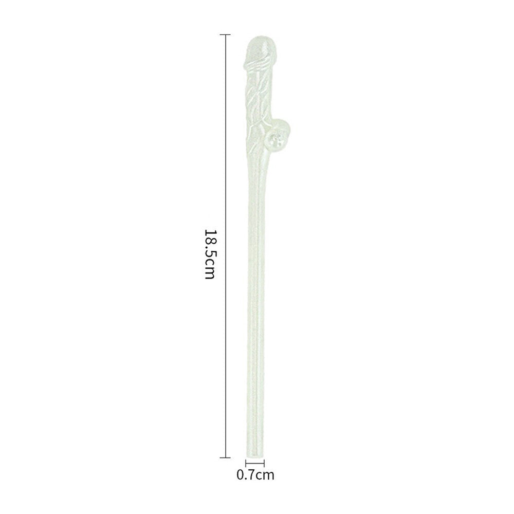 Willy Straws Glow in the Dark 9 Pack – Glow in the Dark Straws