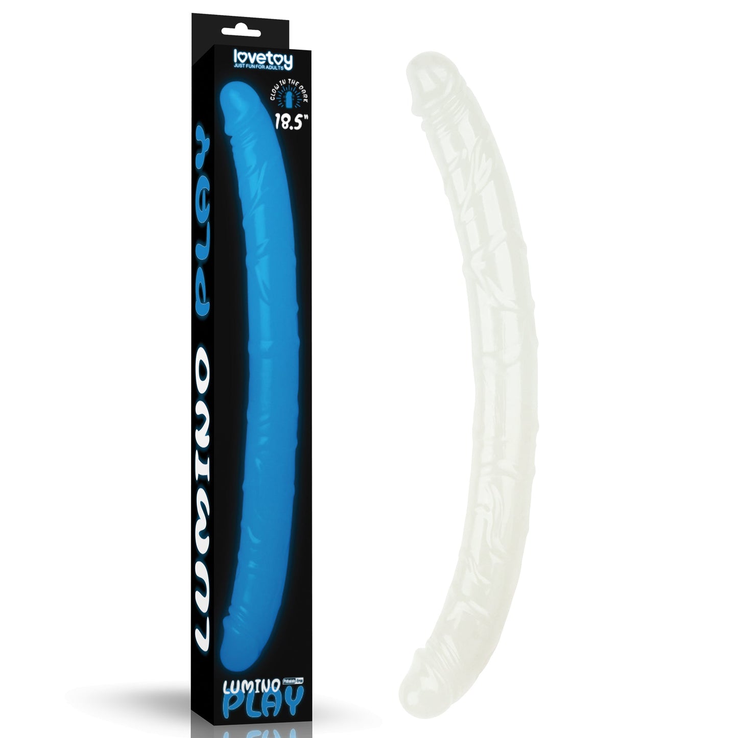Lumino Play 18.5 Inch Glow in the Dark Double Dildo