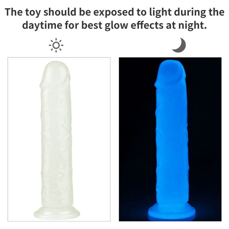 Lumino Play Glow in the Dark Dildo 8 Inch