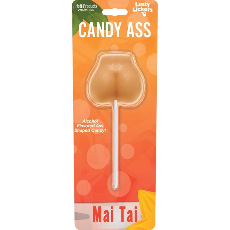 Lusty Lickers Candy Ass Mai Tai – Flavored Erotic Edible Lollipop