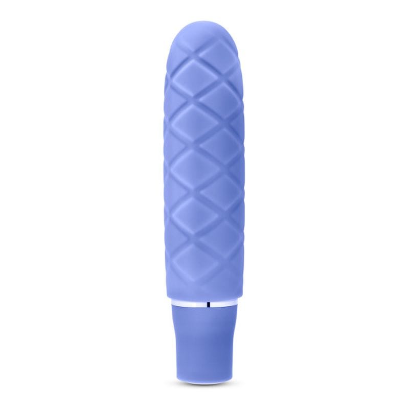 Luxe Cozi Mini Periwinkle - Compact Vibrating Silicone Toy