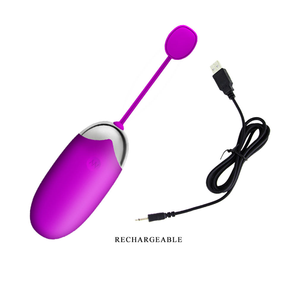 App Control Kaila – Remote-Controlled Vibrating Egg with Removable Sleeve