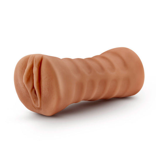 M for Men Julieta Mocha Vibrating Realistic Male Stroker Toy