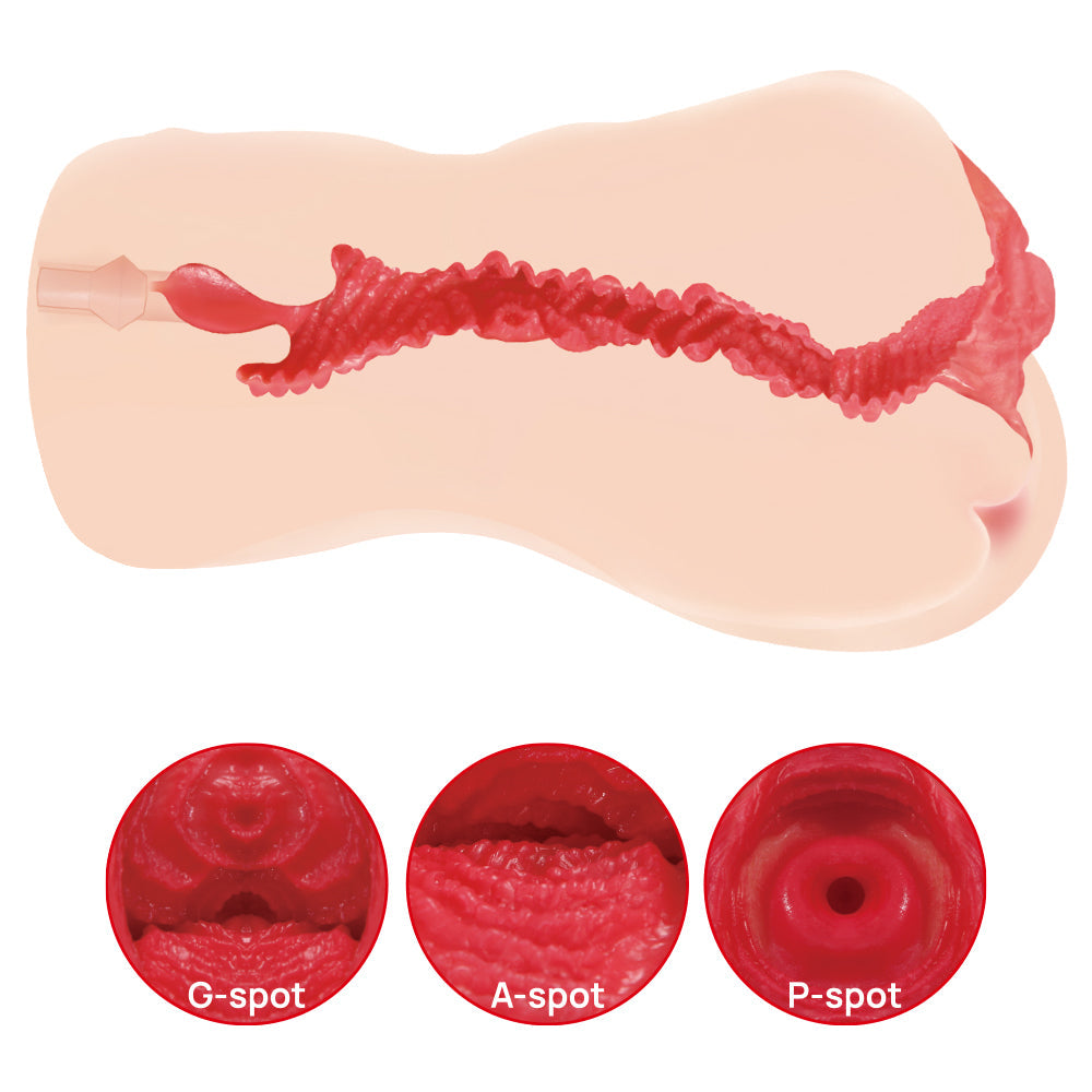 Kokos Vanilla Onahole – Dual Layer Vagina Stroker