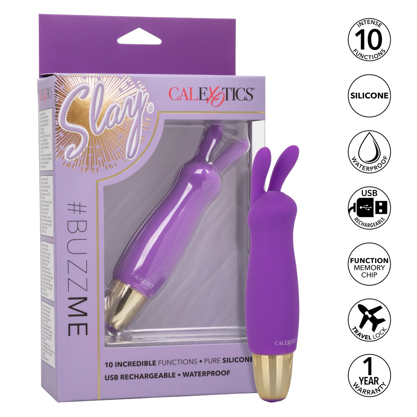 Slay Buzz Me Mini Rabbit Clitoral Massager