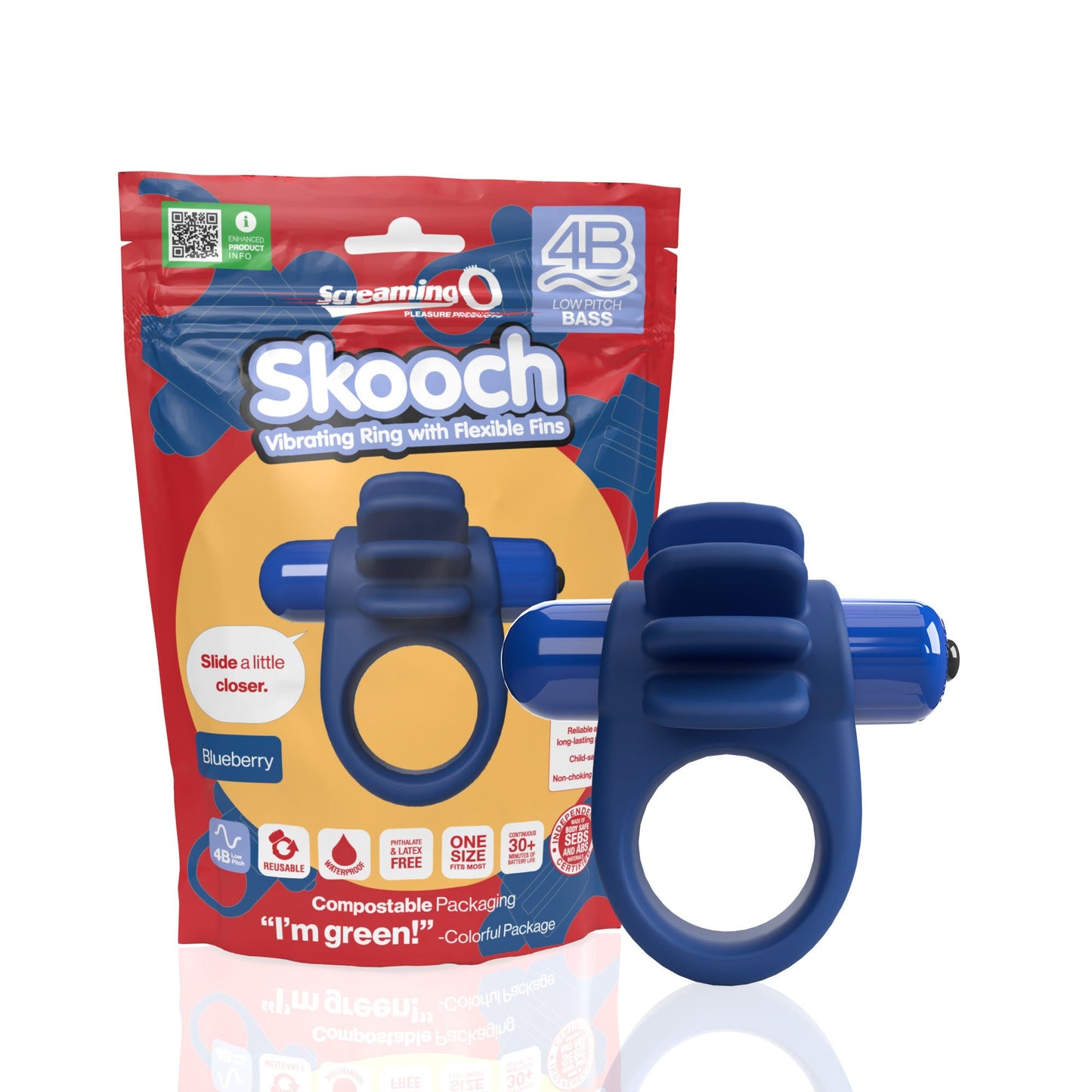 Skooch 4B Low Pitch Bass (Blueberry)