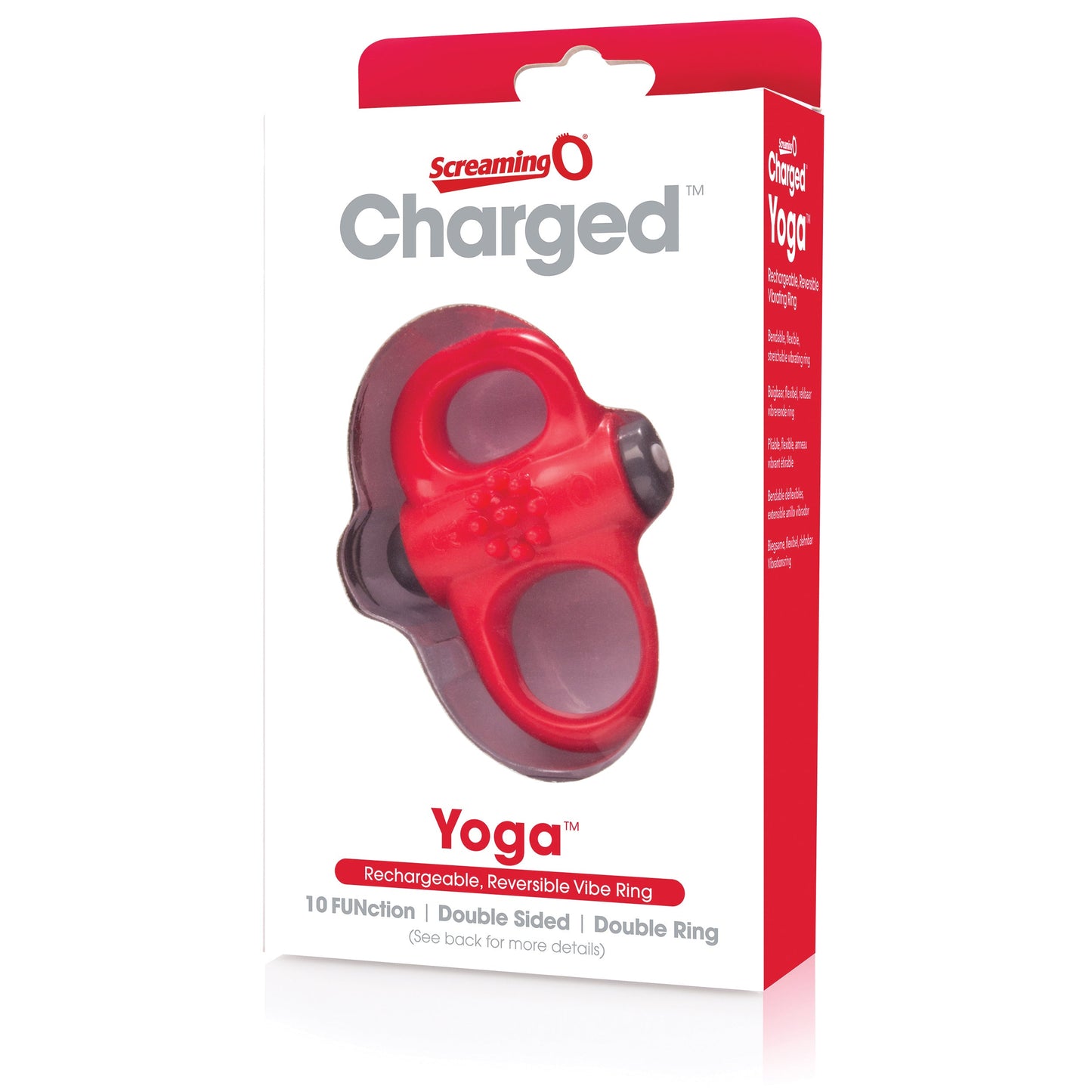 Screaming O Yoga Rechargeable Reversible Dual Loop Vibrating Cock Ring