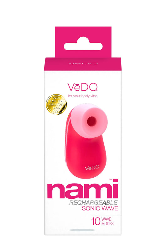 Nami Rechargeable Sonic Vibe – 3 Speeds 7 Patterns Vibrator > Sex Toys For Ladies > Clitoral Vibrators and Stimulators