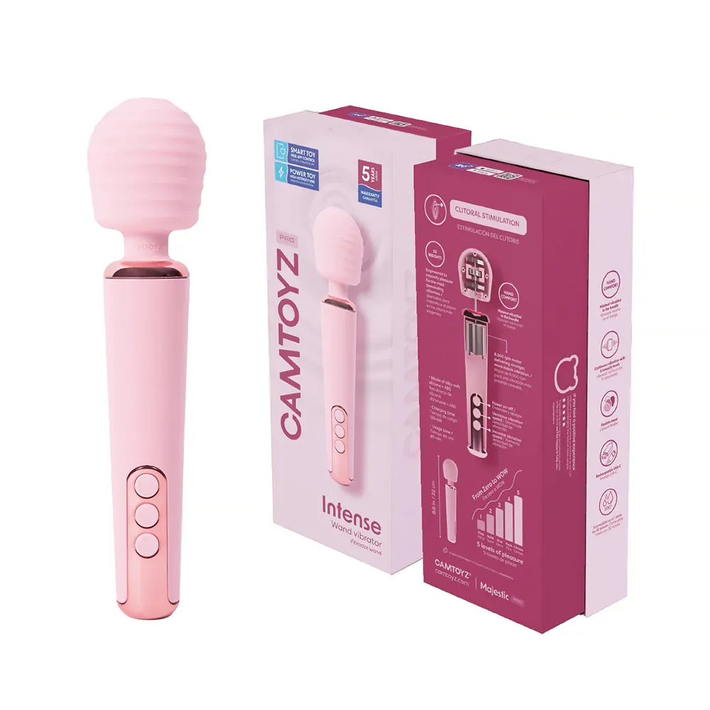 Intense Camtoyz Wand Vibrator – App-Controlled Powerful Wand Vibrator
